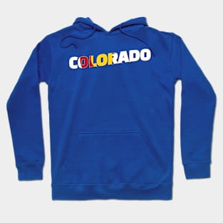 Colorado vintage style retro souvenir Hoodie